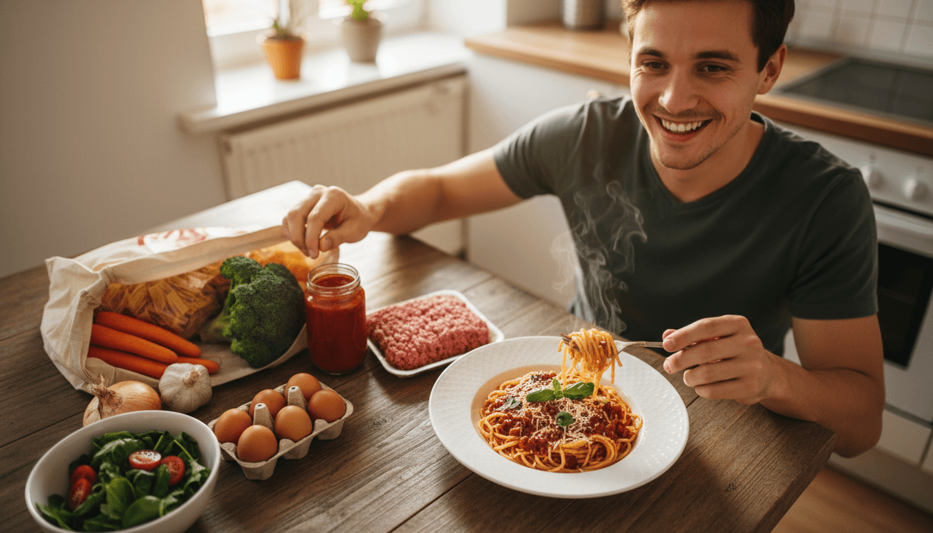 Luca, Student in Köln